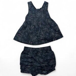 Carter’s Baby Girl 2-Piece Set Floral Tank Top & Shorts 12M